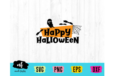 Happy Halloween SVG Cut File