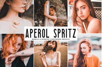 Aperol Spritz Mobile &amp; Desktop Lightroom Presets