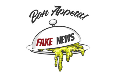 Fake News Concept Illustration