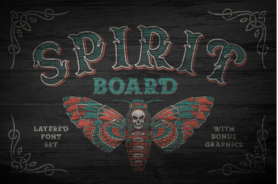 Spirit Board font set