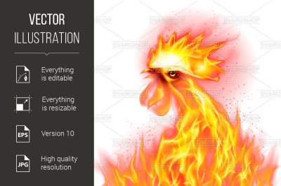 Fire Rooster