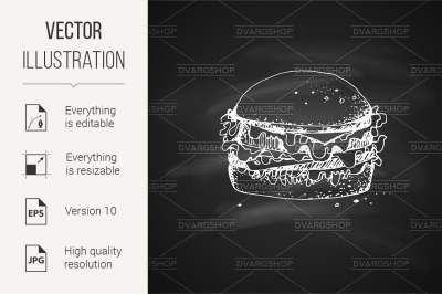 Sketch of Food