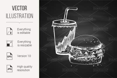 Sketch of Food