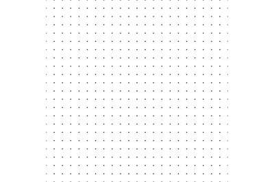 Dotted grid. Seamless pattern with dots. Simplified matrix vector refi