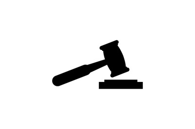 Hammer judge icon