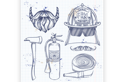 Sketch fireman attributes