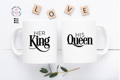 Download Her King His Queen Cut File Free Best File Svg Cut