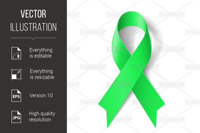 Green ribbon.