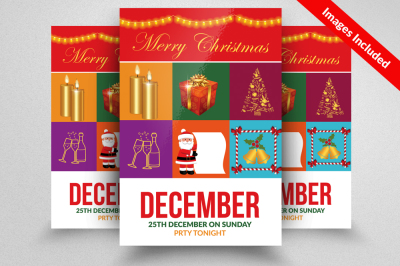 Christmas Discount Flyer Template