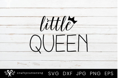 Little Queen Crown Cute Svg File for Shirt
