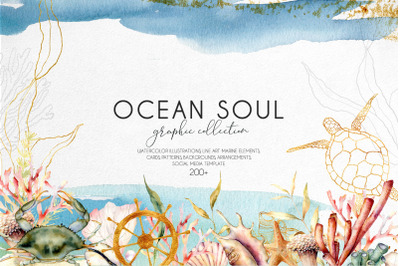 Ocean soul. Graphic collection