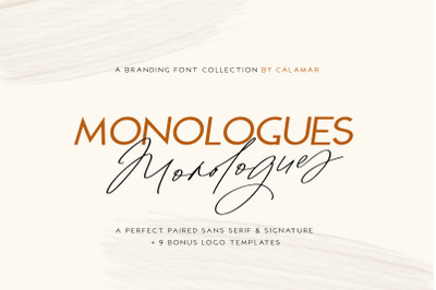 Monologues Font Duo