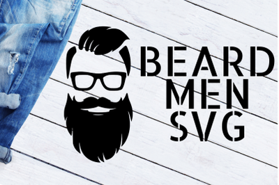 Beard Men With Sunglasses SVG