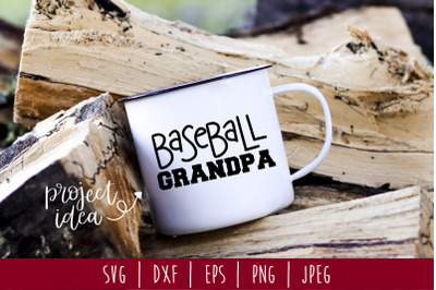 Baseball Grandpa SVG, DXF, EPS, PNG, JPEG