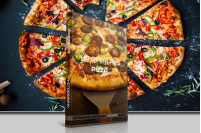 200 HIGH QUALITY PIZZA, Food, Digital Photoshop Overlays