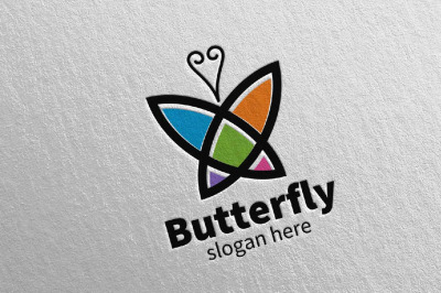 Butterfly Logo vol 7