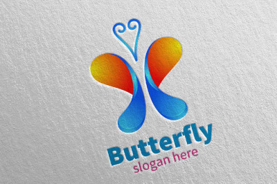 Butterfly Logo vol 12