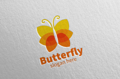 Butterfly Logo vol 18