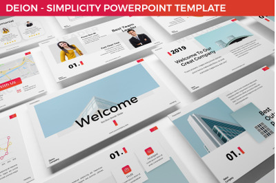 Deion - Simplicity Powerpoint Template