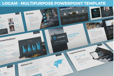 Logam - Multipurpose Powerpoint Template