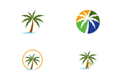 beach logo template