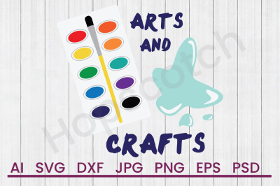 Arts And Crsfts - SVG File, DXF File