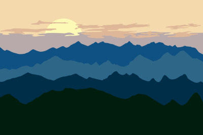 Mountain Illustration 2