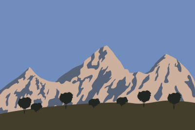 Mountain Illustration 4