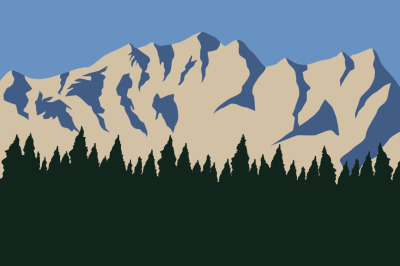 Mountain Illustration 6