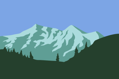 Mountain Illustration 8