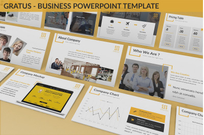 Gratus - Business Powerpoint Template