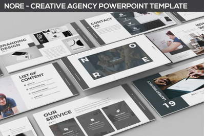 Nore - Design Agency Powerpoint Template