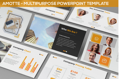 Amotte - Powerpoint Presentation Template