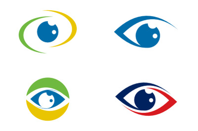 eye care logo template