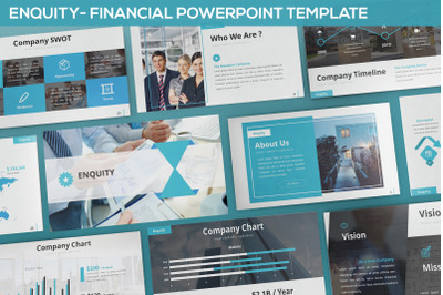 Enquity - Financial Powerpoint Template