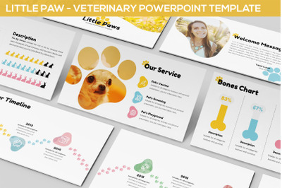 Little Paw - Veterinary Powerpoint Template