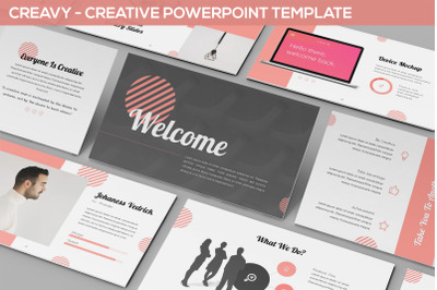 Creavy - Creative Powerpoint Template