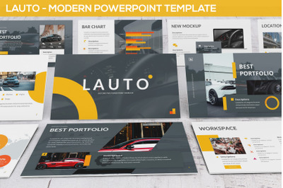 Lauto - Modern Powerpoint Template