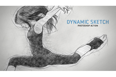 Dynamic Sketch PS Action