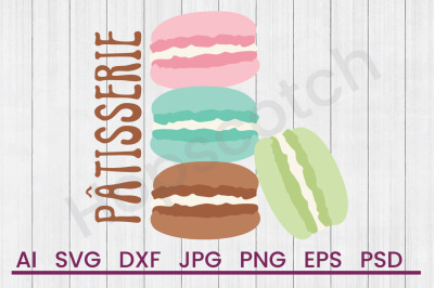 Patisserie - SVG File, DXF File