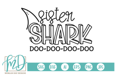 Sister Shark SVG