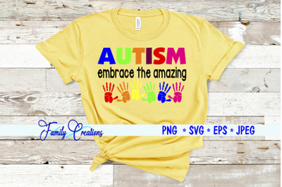 Autism Embrace the amazing