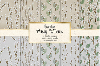 Pussy Willow Digital Paper