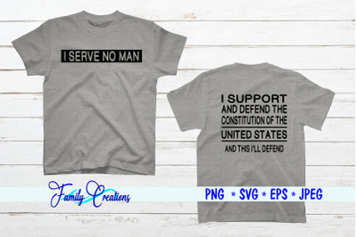 I Serve No Man