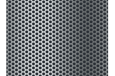 Metal texture pattern. Seamless steel plate, stainless mesh. Chrome he