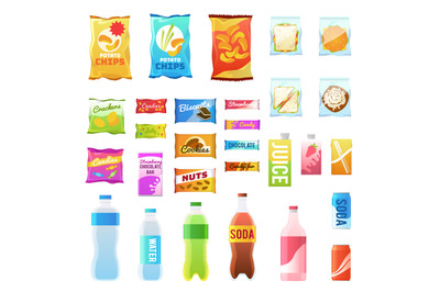 Product for vending. Tasty snacks sandwich biscuit candy chocolate dri