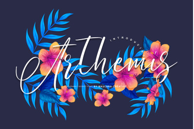 Arthemis Script - Logo Font