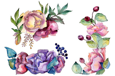 Bouquet Tender dreams watercolor