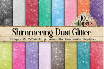 100 Shimmering Dust Glitter Fantasy Fairy Tale Digital Papers