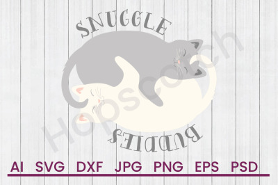 Snuggle Buddies- SVG File, DXF File